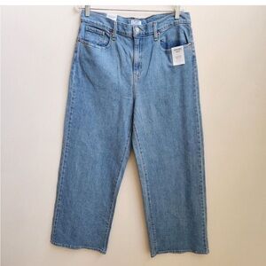 Denizen from Levi's Jeans Womens 12 Vintage High-Rise Wide Leg Blue Boho Classic